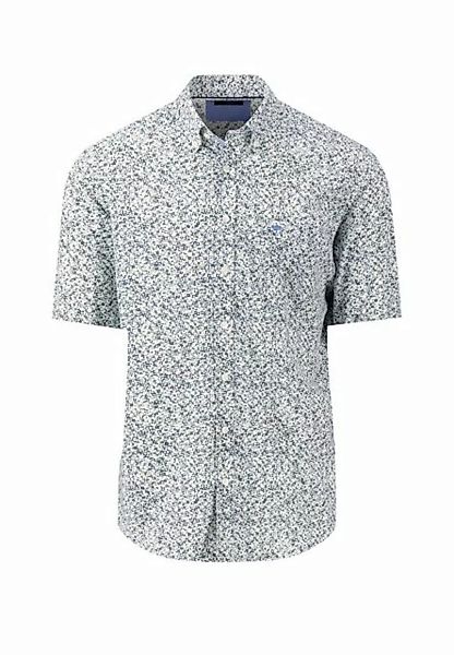 FYNCH-HATTON Kurzarmhemd Halbarm-Hemd mit Minimal-Print günstig online kaufen