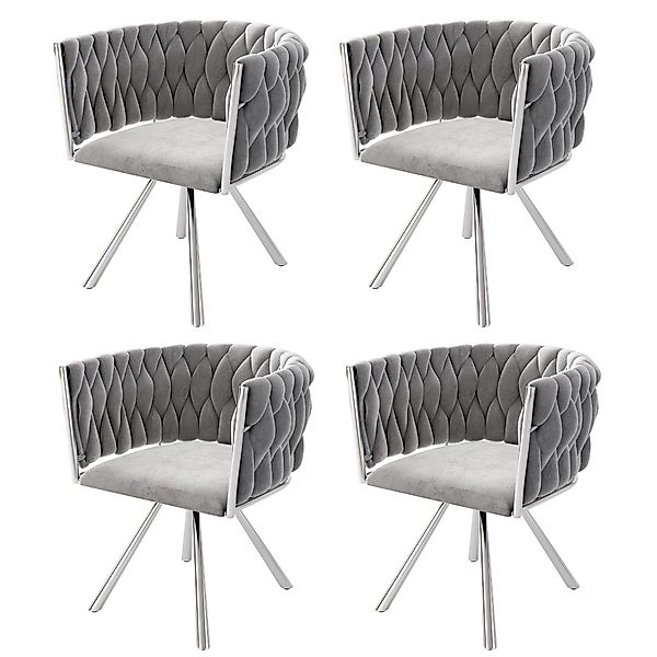 HAUSS SPOLE Esszimmerstuhl 4er set, Drehstuhl günstig online kaufen