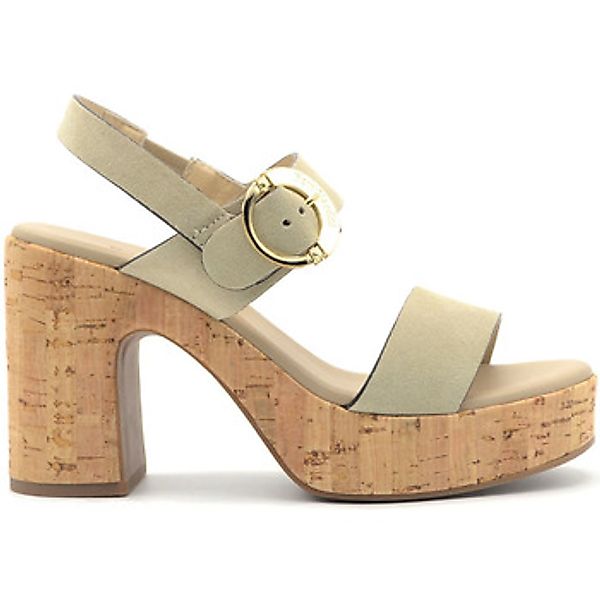 NeroGiardini  Sandalen sandalo in sughero con tacco günstig online kaufen