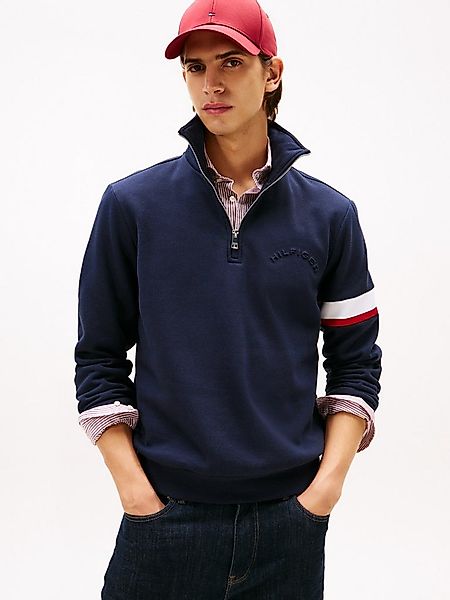 Tommy Hilfiger Sweatshirt RWB INSERT ZIP Regular fit günstig online kaufen