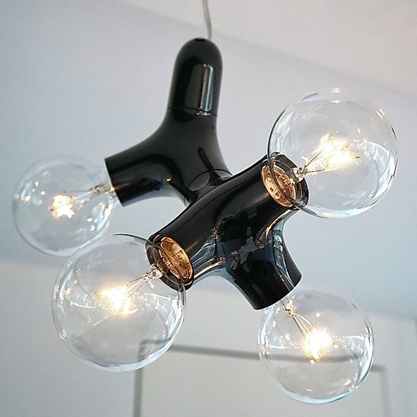 DNA Designer-Pendelleuchte DOUBLE-5, schwarz günstig online kaufen