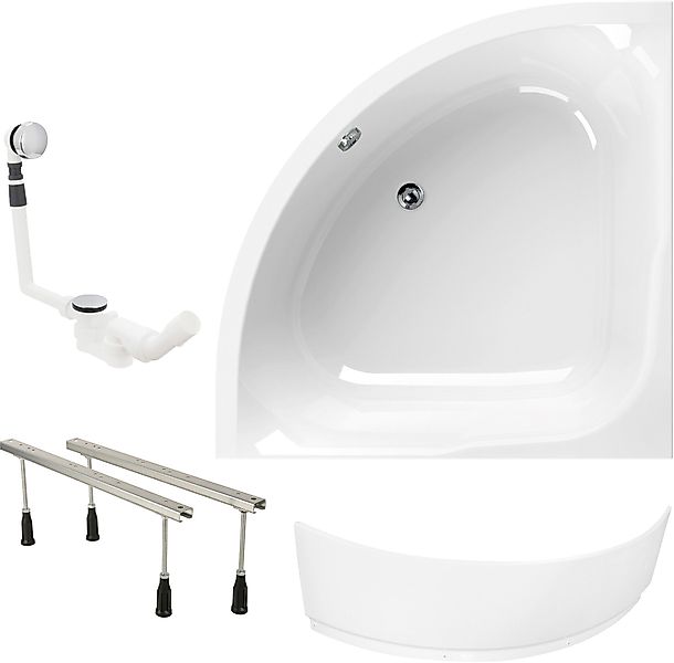 Calmwaters Eckwanne Modern Small 2, (4-tlg), günstig online kaufen