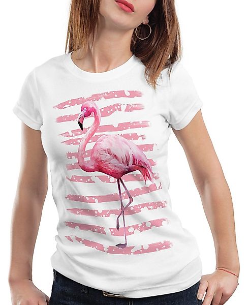 style3 T-Shirt Pink Power flamingo hipster günstig online kaufen