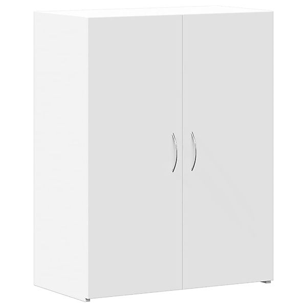 vidaXL Aktenschrank Weiß 60x32x77,5 cm Holzwerkstoff günstig online kaufen