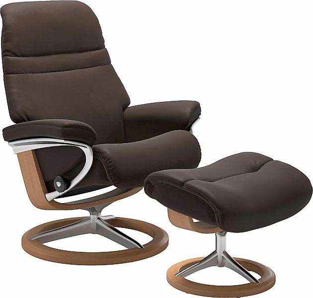 Stressless Relaxsessel "Sunrise" Relaxsessel mit Hocker, mit Signature Base günstig online kaufen