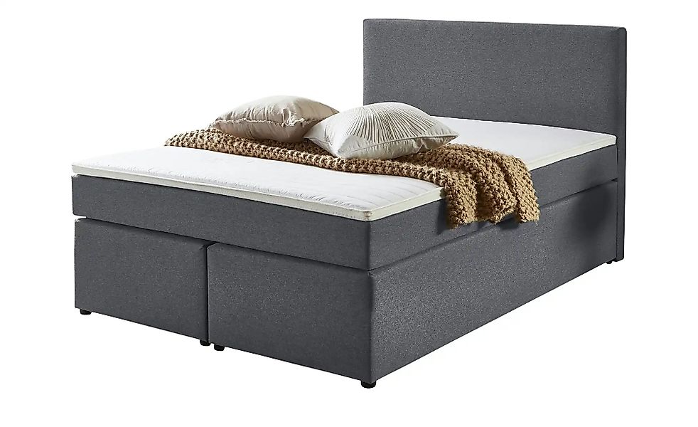 Boxspringbett  Ashbourne ¦ grau ¦ Maße (cm): B: 180 H: 105 Betten > Boxspri günstig online kaufen
