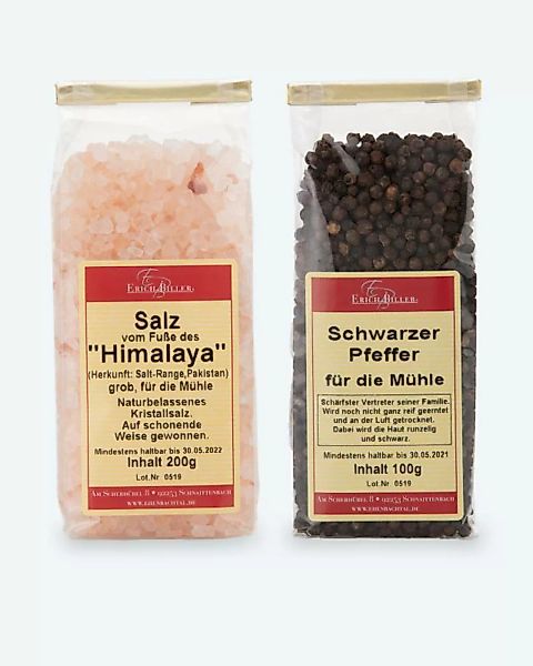 Biller's Gewürze & Tee Salz- & Pfeffer-Set, 2tlg. günstig online kaufen
