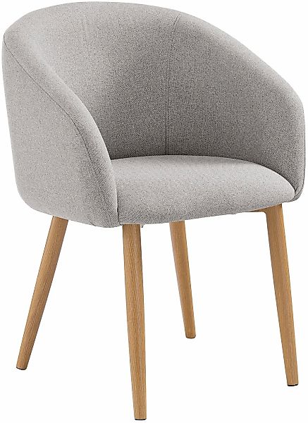 SalesFever Armlehnstuhl "Komfortabler Esszimmerstuhl mit Stil" (Set) 2 Stk. günstig online kaufen
