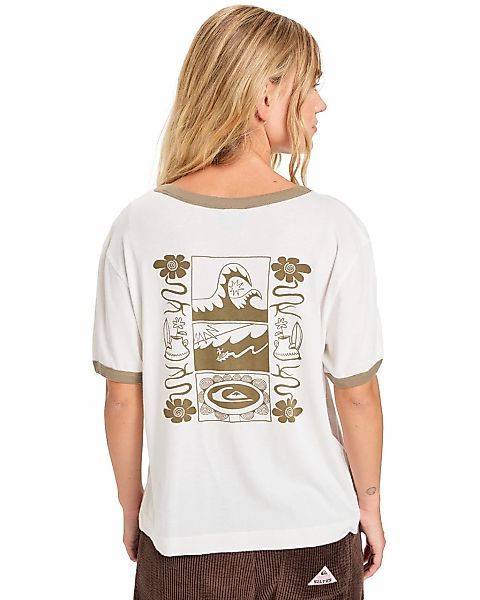 Quiksilver Rundhalsshirt "Ringer Screen" günstig online kaufen