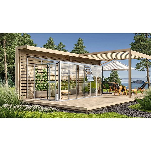 Vitavia Gewächshaus Athena 10200 Alu 10,2 m² günstig online kaufen