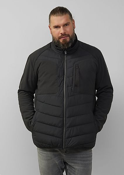 s.Oliver Outdoorjacke Materialmix-Jacke mit sportiven Kontrastdetails günstig online kaufen