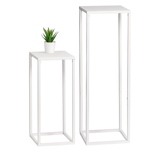 bremermann Blumenhocker 2er-Set, Metall-Blumenständer, Blumensäule günstig online kaufen