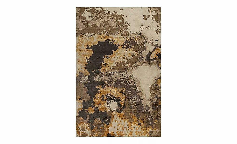 Esprit Kurzflorteppich   ¦ gold ¦ Wolle ¦ Maße (cm): B: 50 H: 0,6 Teppiche günstig online kaufen
