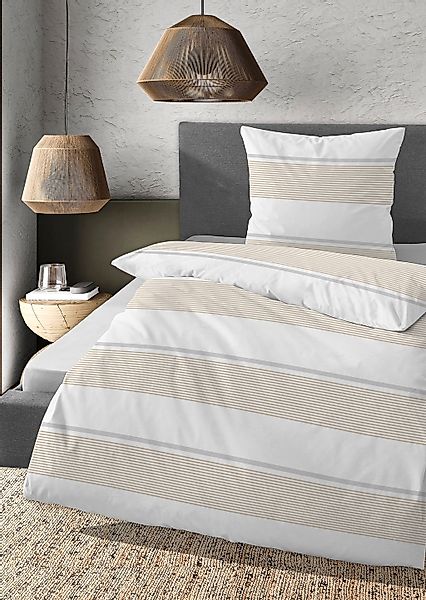 Daniel Hechter Bettwäsche "0041302" 2 Stk. tlg. hautfreundlich, mit Reißver günstig online kaufen