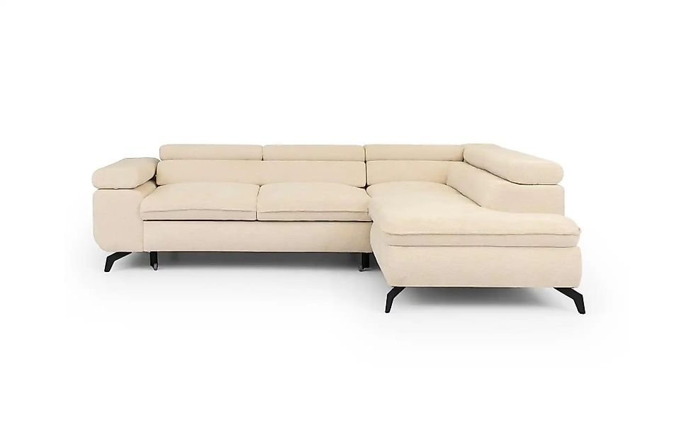 S-STYLE Ecksofa mit Schlaffunktion Bonnie ¦ beige ¦ Maße (cm): B: 275 H: 76 günstig online kaufen