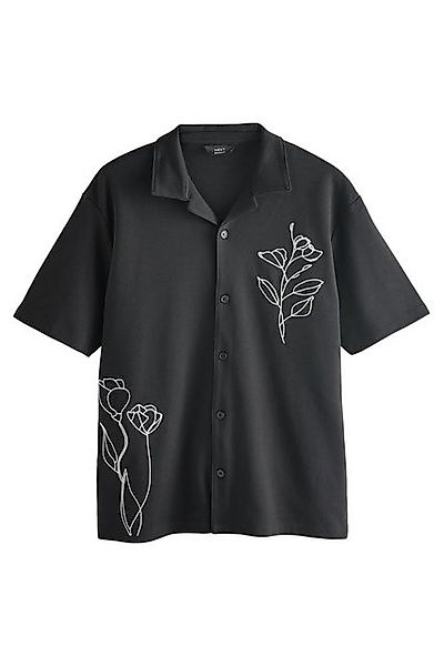 Next Kurzarmhemd Jersey-Hemd mit Grafikprint (1-tlg) günstig online kaufen