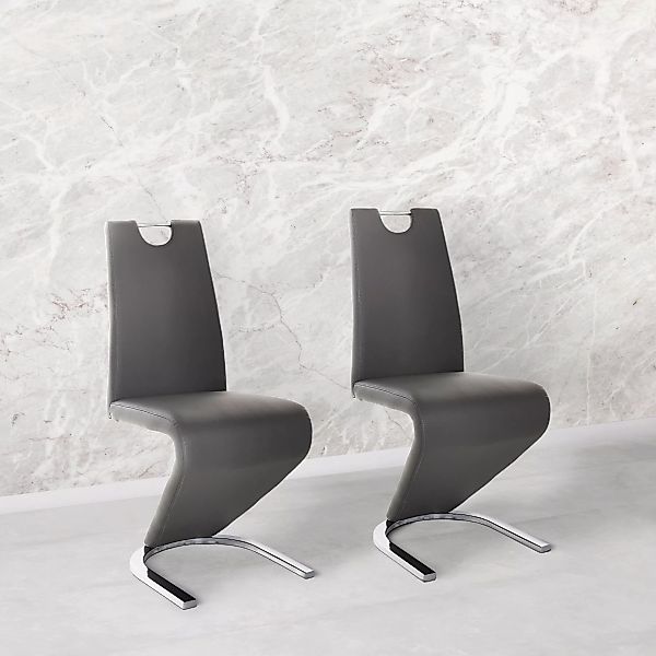 Home affaire Esszimmerstuhl "Monza", (Set), 2 St., Kunstleder, Bezug in Kun günstig online kaufen