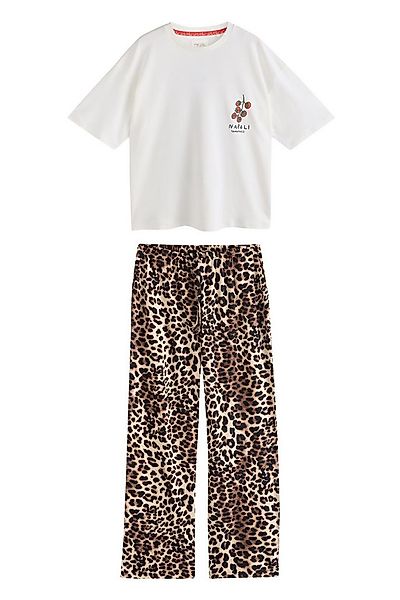 Next Pyjama Kurzarm-Schlafanzug aus 100 % Baumwolle (2 tlg) günstig online kaufen
