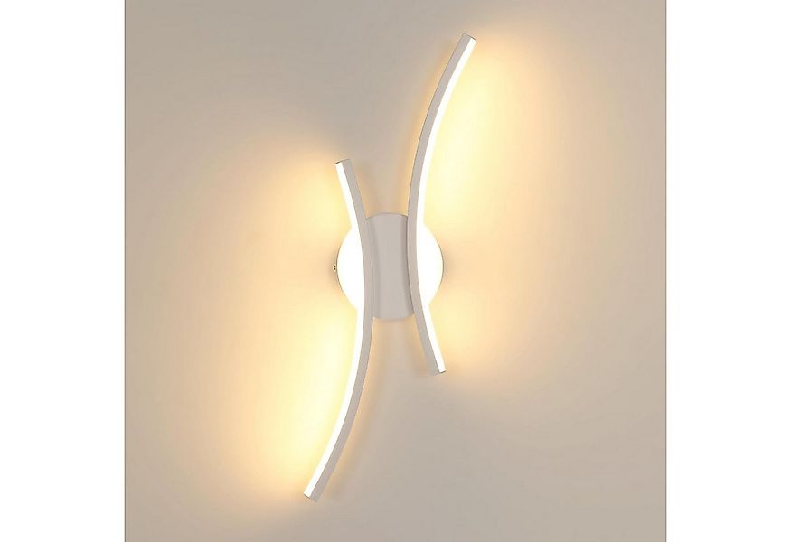 Goeco Wandleuchte Unregelmäßige LED-Wandleuchte, goldene Aluminiumlampe, wa günstig online kaufen