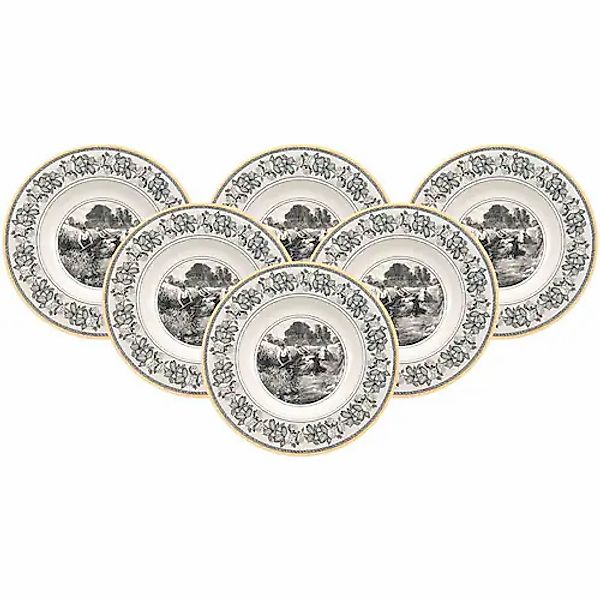 Villeroy & Boch Suppenteller »Suppenteller Audun Ferme ø 24,2 cm 6er Set we günstig online kaufen