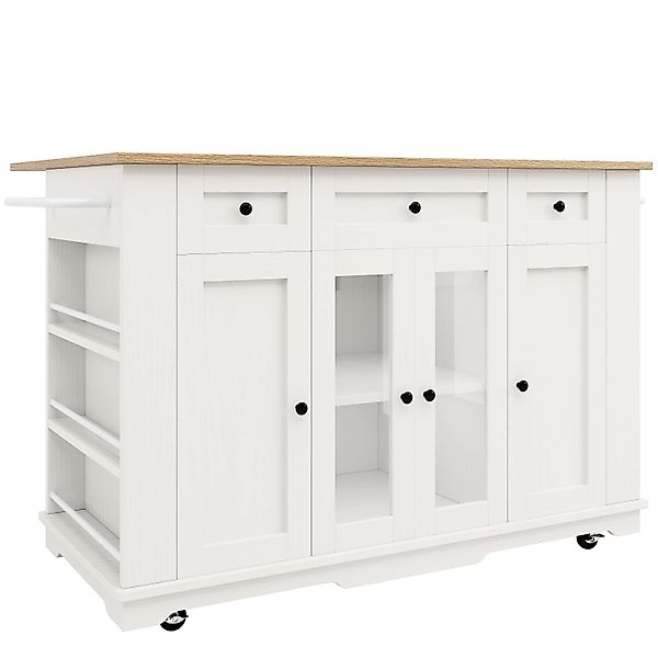 BBWL Sideboard Multifunktionale Küchenschränke mit klappbaren günstig online kaufen