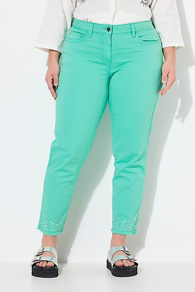 Angel of Style Röhrenjeans 7/8-Twillhose verzierter günstig online kaufen