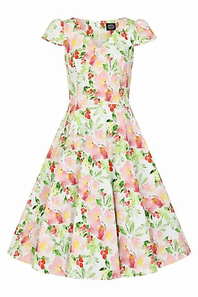 Hearts & Roses London A-Linien-Kleid Larisa Floral Swing Dress Rockabella V günstig online kaufen