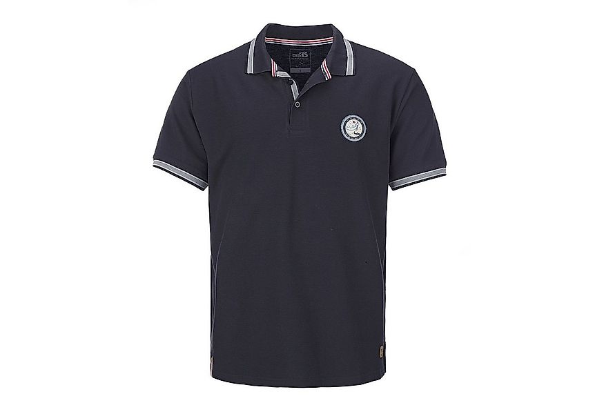 modAS Poloshirt 40302 Herren Polohemd kurzarm maritim - T-Shirt mit Polokra günstig online kaufen