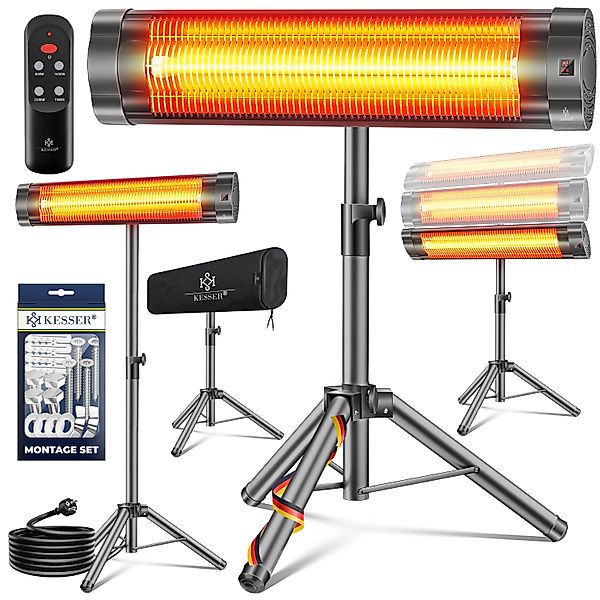 KESSER Infrarotstrahler, 2500 W, Infrarotstrahler Heizstrahler günstig online kaufen