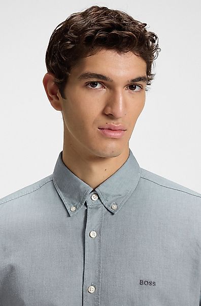 BOSS ORANGE Businesshemd Rickert mit Button-down-Kragen günstig online kaufen