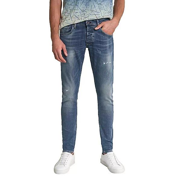 Salsa Jeans Clash Skinny Ready To Go Ripped Jeans 32 Blue günstig online kaufen