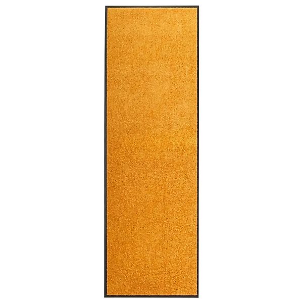 vidaXL Fußmatte Waschbar Orange 60x180 cm 323453 günstig online kaufen