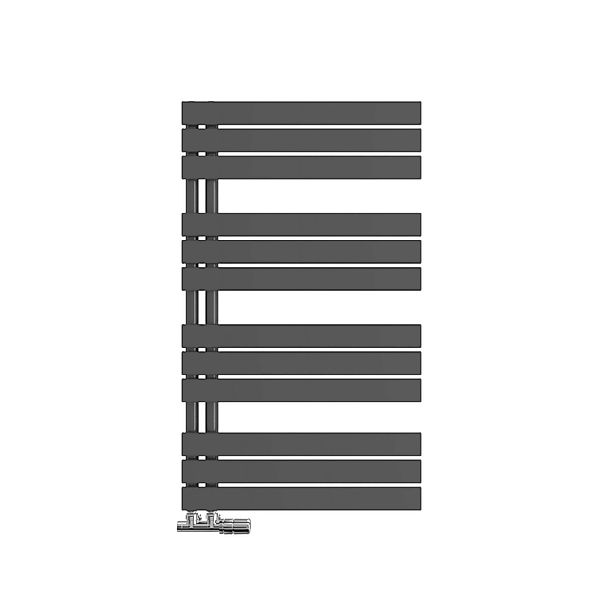 Emke Badheizkörper 100x60cm 670W Anthrazit Handtuchwärmer für Badezimmer Ha günstig online kaufen