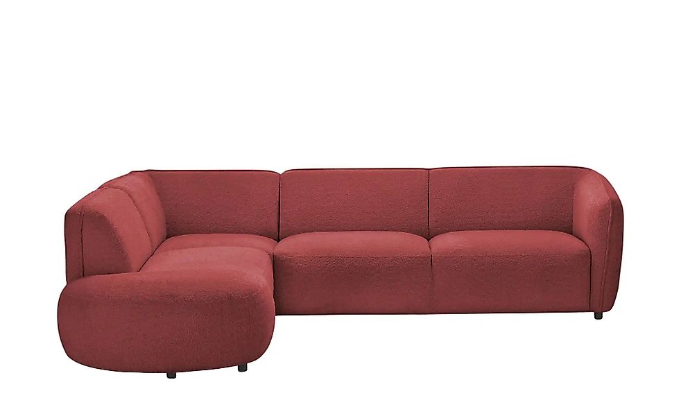 SOHO Ecksofa  Loures ¦ rot ¦ Maße (cm): B: 273 H: 73 T: 230 Polstermöbel > günstig online kaufen