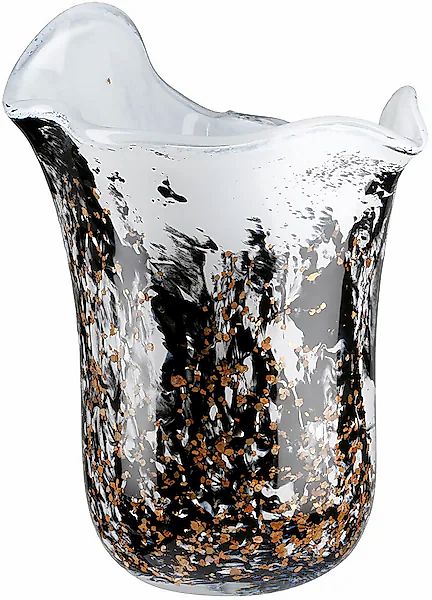 GILDE Tischvase »Vase Petunia, schwarz-weiß«, (1 St.) günstig online kaufen
