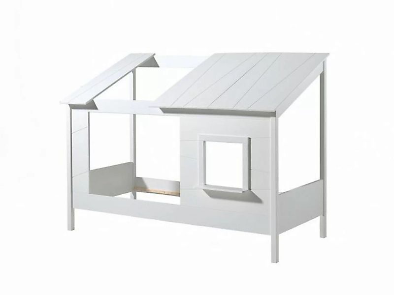 Natur24 Kinderbett Bett Baumhaus Bett 90x200cm Weiß günstig online kaufen