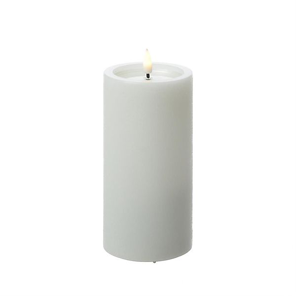 UNIQUE candles LED-Kerze UNIQUE Stumpenkerze Rustik-Optik günstig online kaufen