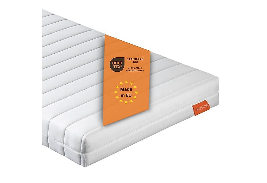 Komfortschaummatratze Basic 40, sleepling, 15 cm hoch, für Allergiker geeig günstig online kaufen