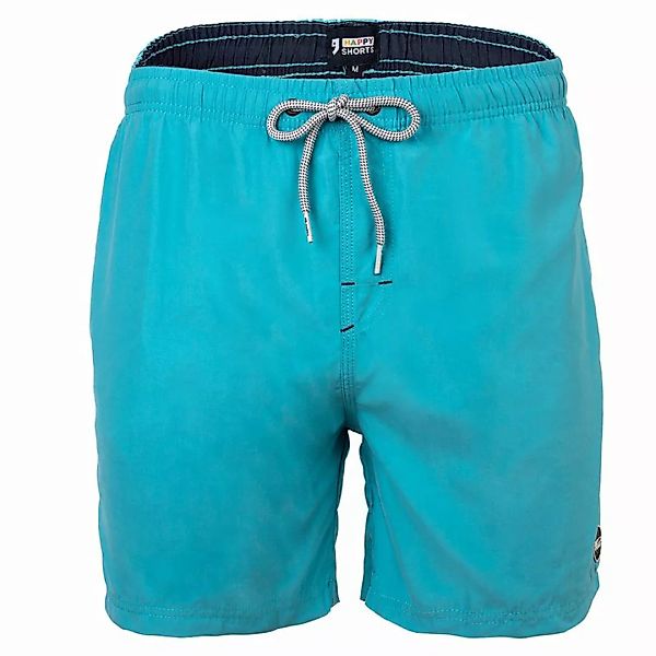 Happy Shorts Herren Badeshorts - Badehose, Beach, Surf, Web Short, einfarbi günstig online kaufen