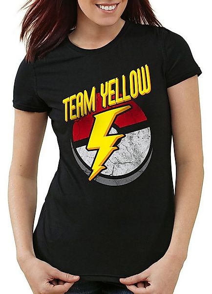 style3 T-Shirt Team Yellow Gelb pokemon go Instinct Elektro Intuition arena günstig online kaufen