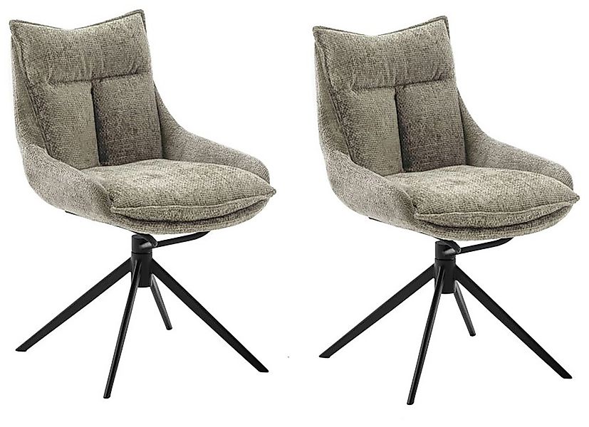 MCA furniture Esszimmerstuhl, Strukturstoff, (2er-Set), drehbar 360°, Dreh- günstig online kaufen