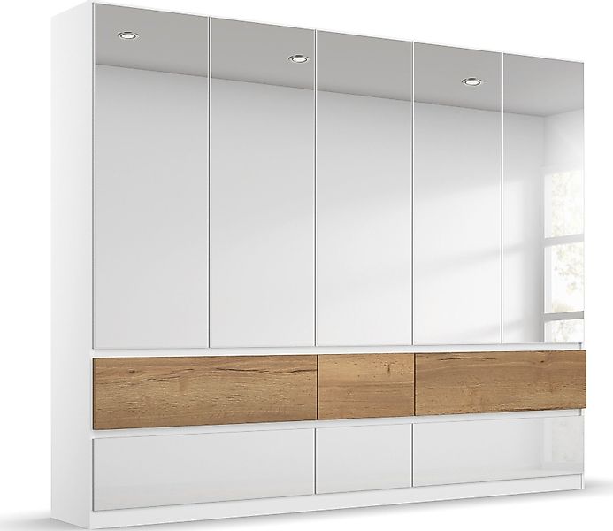 rauch Drehtürenschrank "Winnipeg", grifflose Front, Schubkästen m. Griffmul günstig online kaufen