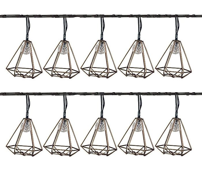 Luxform Gartenleuchte Luxform Solar LED Gartenparty Lichter 10 Stk. Sousse günstig online kaufen