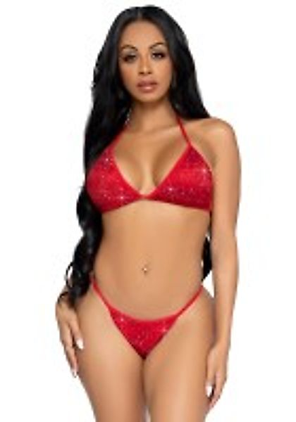 Bikini Set mit Strasssteinen günstig online kaufen