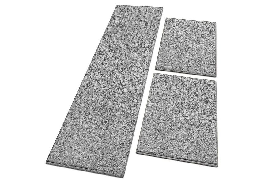 Floordirekt Hochflor-Bettumrandung Dynasty Silbergrau, 3 Größen, Teppichläu günstig online kaufen