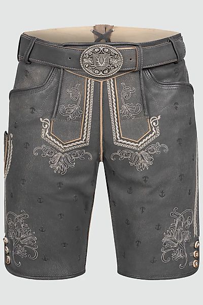 Lederhose Neil mit Gürtel günstig online kaufen