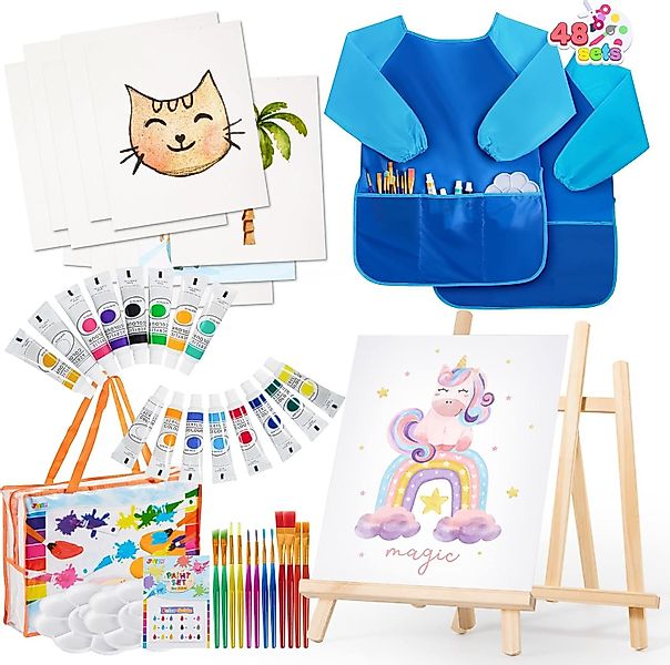 UE Stock Lernspielzeug 48-tlg Kunst Malzubehör günstig online kaufen