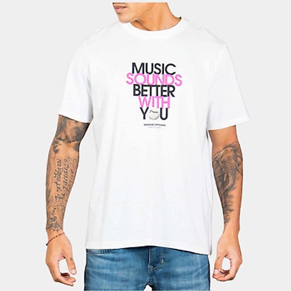 Weekend Offender  T-Shirt Bangalter - white günstig online kaufen