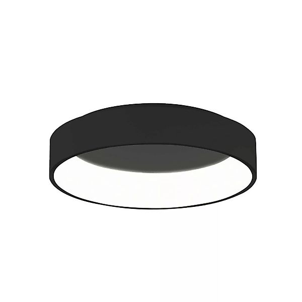 LED-Deckenleuchte Dilga, Ø 60 cm, Casambi, 48 W, schwarz günstig online kaufen