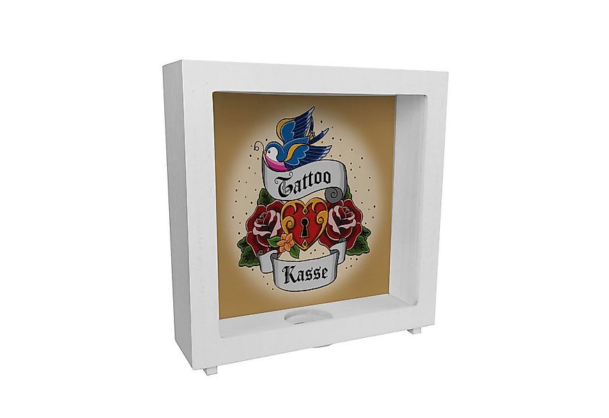 speecheese Spardose Tattoo Kasse Rahmen Spardose aus Holz günstig online kaufen